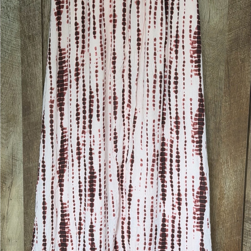 Abercrombie & Fitch Boho Light Weight  Maxi Skirt Hi-Low Ruffle Size S - Picture 9 of 13